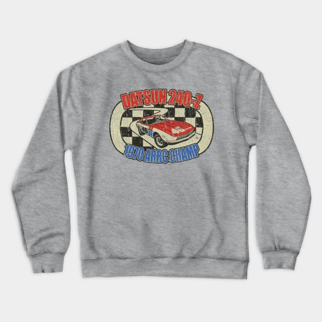 Datsun 240Z ARRC Champ 1970 Crewneck Sweatshirt by JCD666